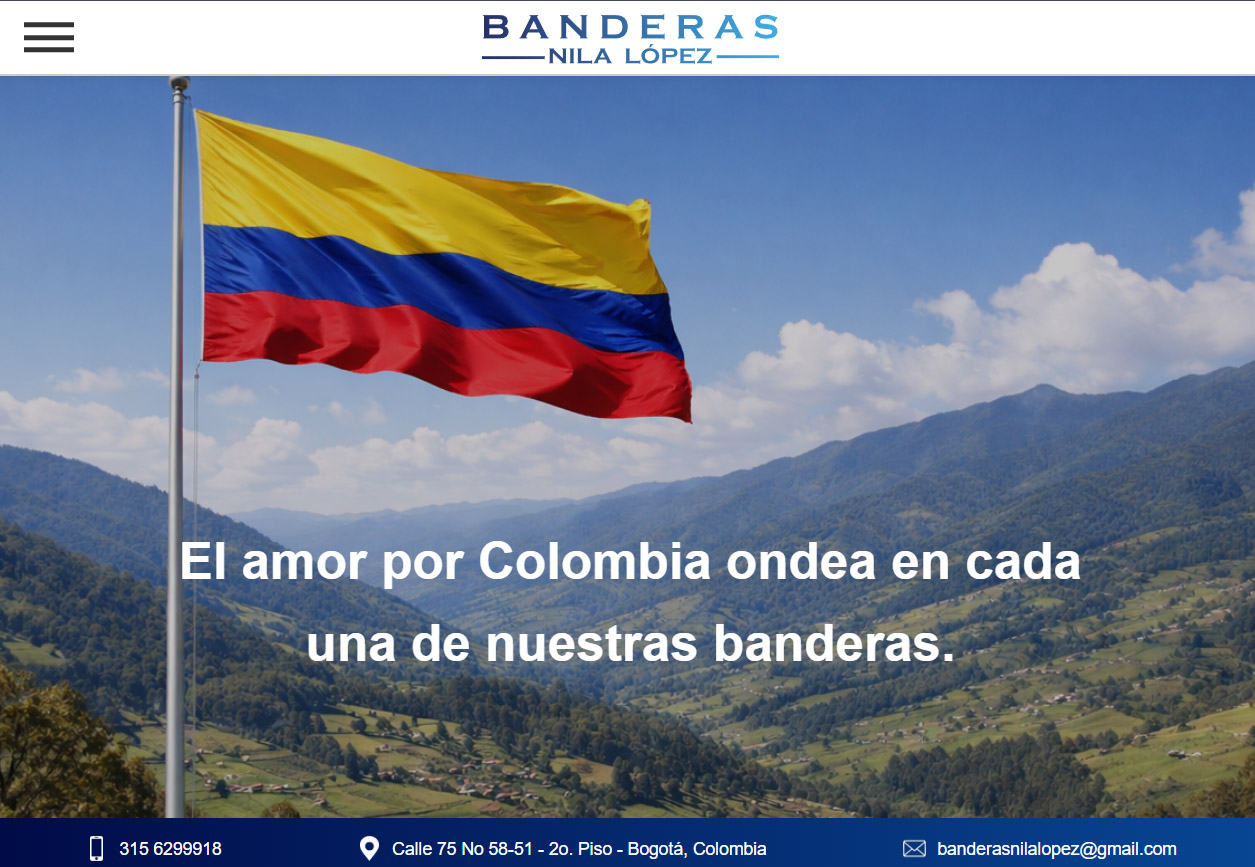 Banderas Nila Lopez Website