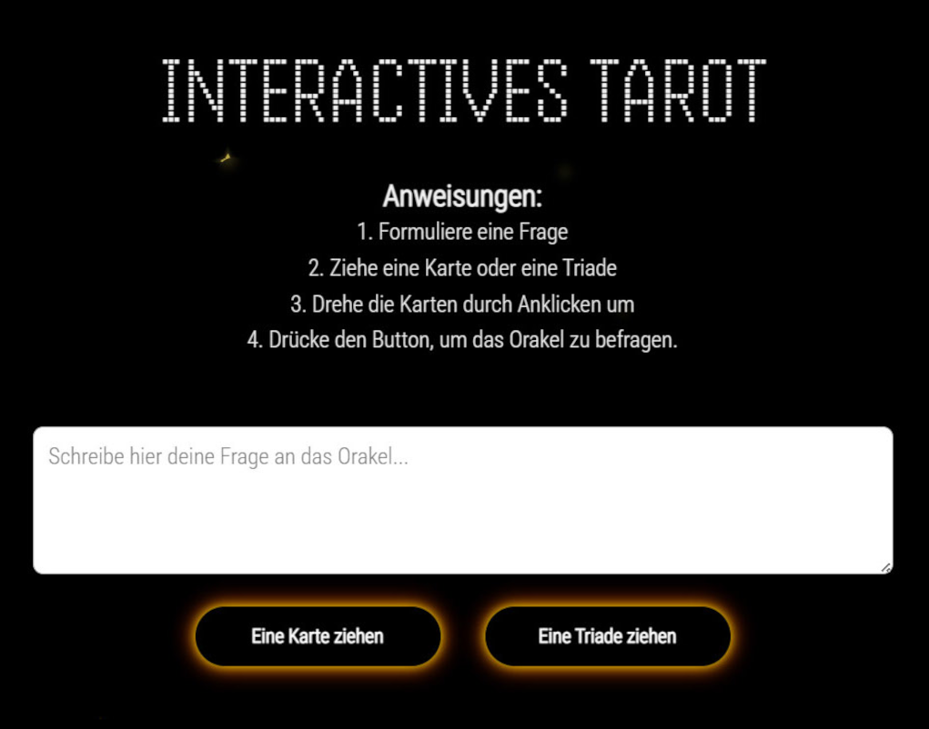 Presentación del Tarot